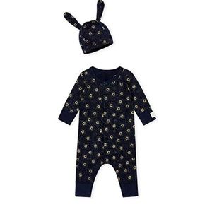 Petit Bateau Baby Romper + Hat - Perfect Baby Show